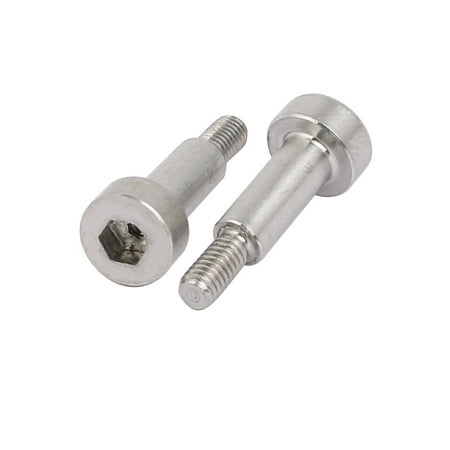 5pcs 304 Stainless Steel Shoulder Bolt 4mm Shoulder Diameter 10mm Shoulder Length Thread M3 5pcs 304 Stainless Steel Shoulder Bolt 4mm Shoulder Diameter 10mm Shoulder Length Thread M3